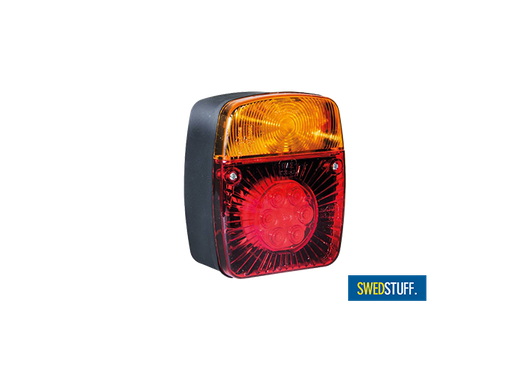 [5808815] Swedstuff 3-Chamber Hybrid Taillight Square